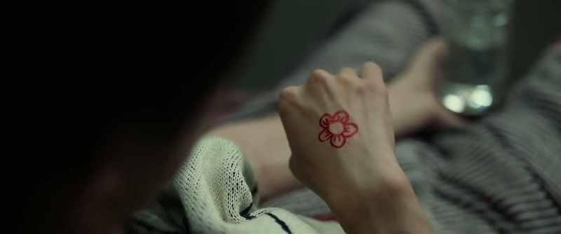 A little red flower
