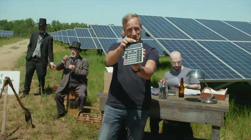 A little solar here, a lot of solar there
