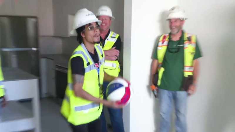 A LITTLE TRICK ON THE CONSTRUCTION SITE