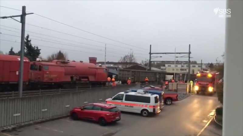 A lorry carrying thousands of sausages
