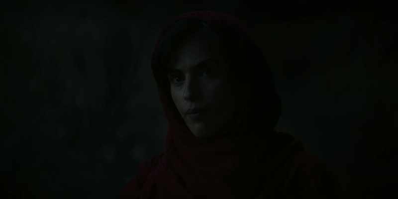 A man had descended from the mountains, alone