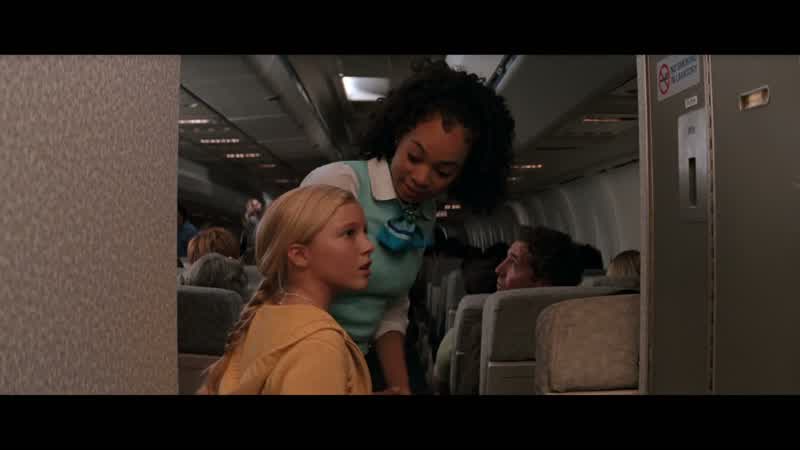 A man went in there Ah Everyone shares the same oneHere I'll take you to the one closer to your seatRebecca But a lady's in there tooHuhOkay one of those flights Here come on