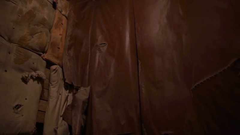A man would be walked into a cell like this