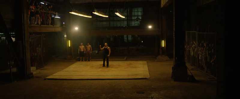 A man's strength in Muay Thai