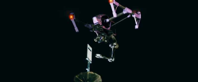 A mechanical arm renders the climb moot!