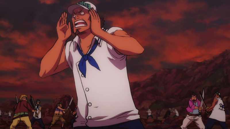 A message from Admiral Kizaru! All units pull out!