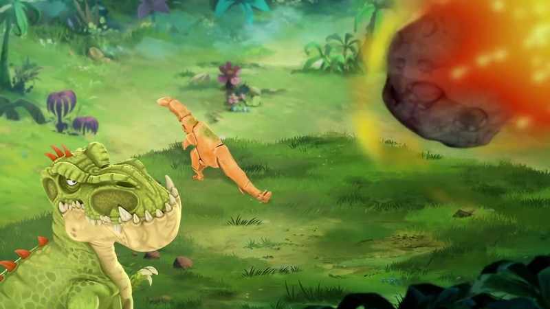 A meteor! It's coming right for us!