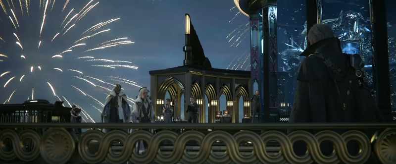 A most grand reception, King Regis