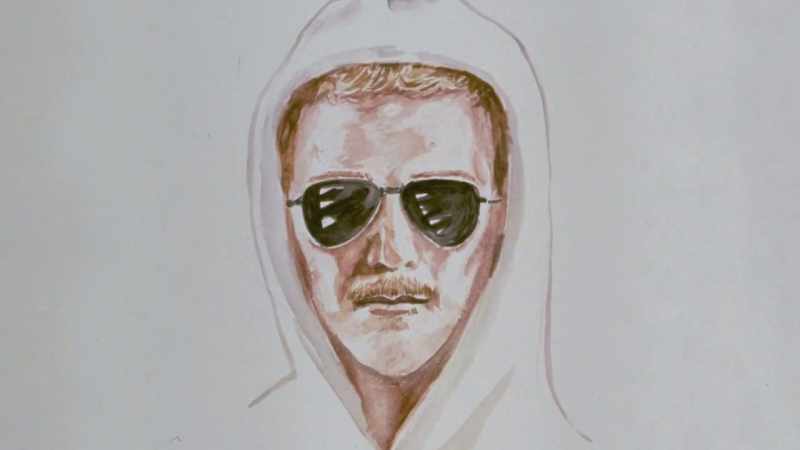 A mustached man