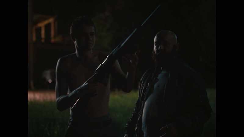 A nice high-powered, pump-action 12-gauge shotgun