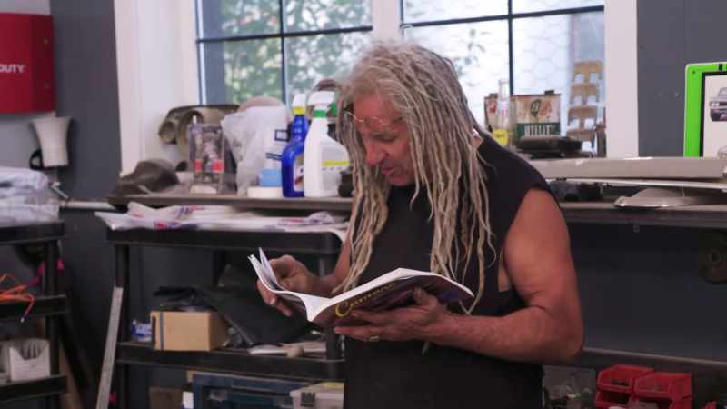 A novel idea, eh, looking in a book for some information?