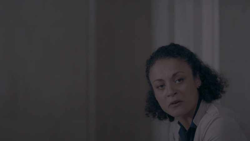 A nurse being called away