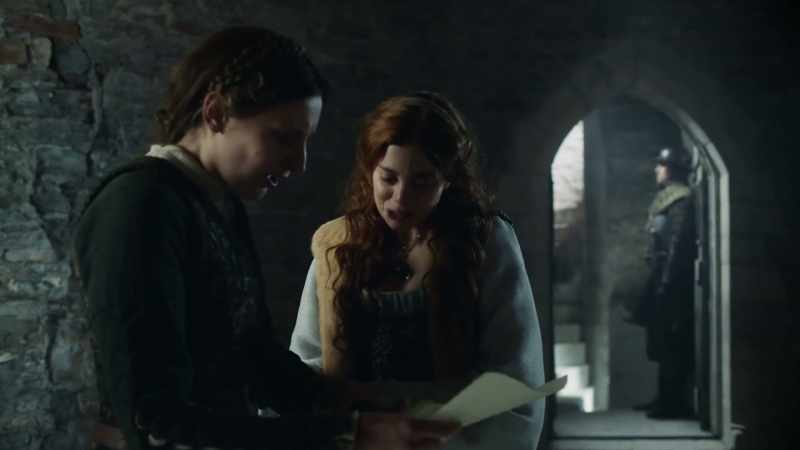A pardon, from the new King Henry. - [GASPING]