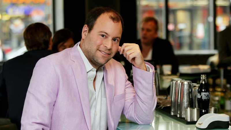 A phone call between Noel Biderman