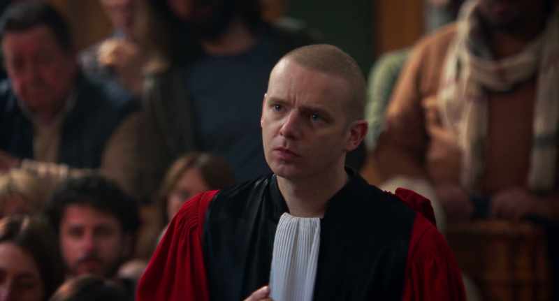 A physical altercation, the accused striking her husband