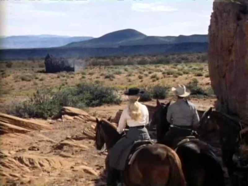 A prospector tried his luck here