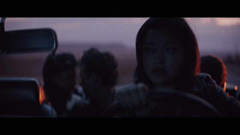 A punctuated ending followed by that involuntary reflection