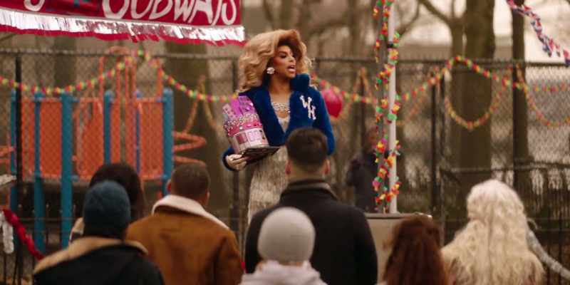 A queen who has shown commitment to this neighborhood