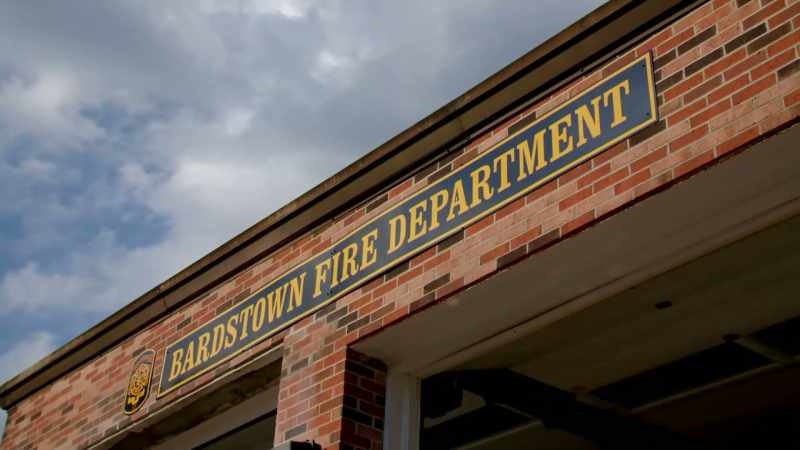 A QUIET MONDAY MORNING AT THE LOCAL FIRE STATION