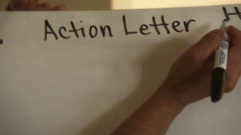 A regular letter to, like, a friend