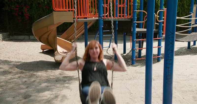 A ride on a swing is a perfect example of g-force in motion