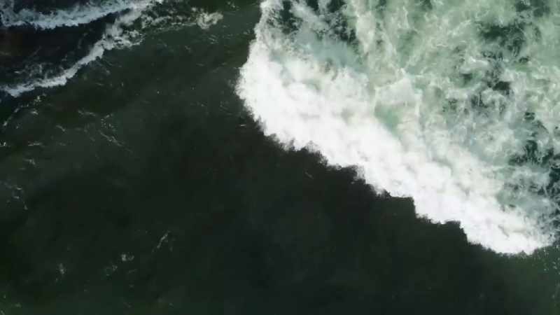 A river wave only forms under very specific conditions