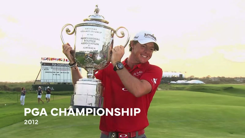 A runaway champion by eight shots