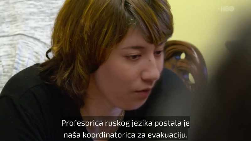 A Russian language teacher became our evacuation coordinator