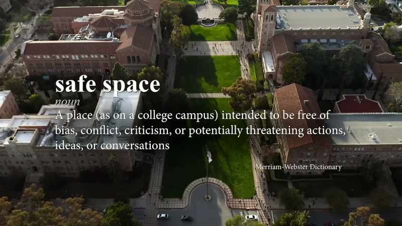 A safe space is a place you can go to