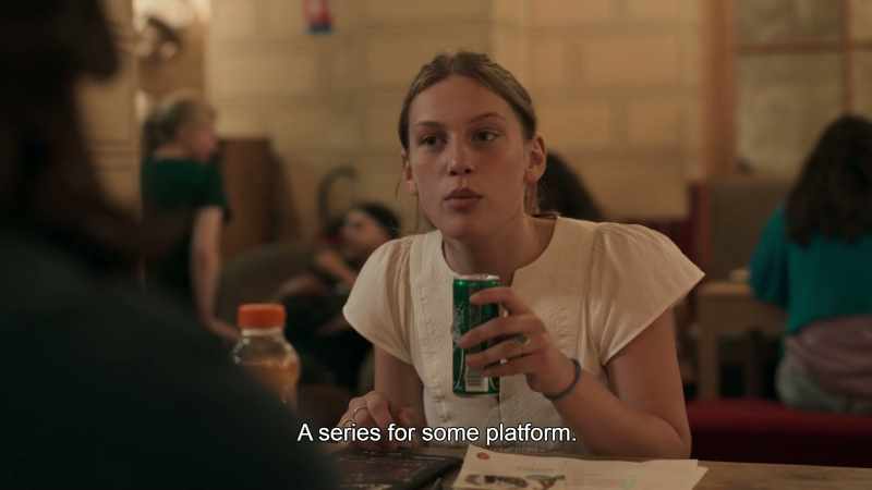 A series for some platform. A small role, but cool