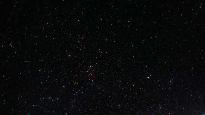 A smattering of stars or something else?