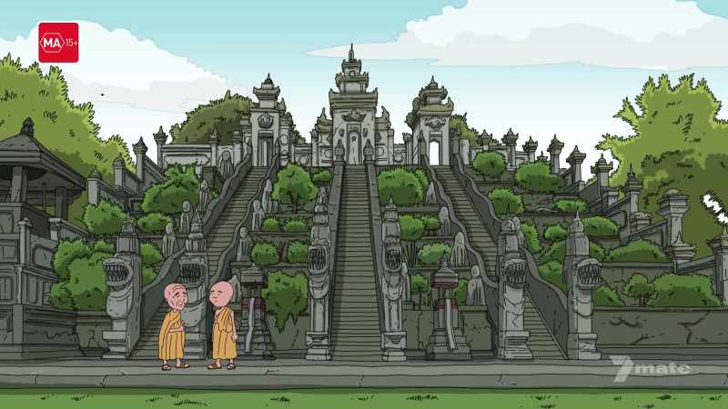 A spiritual place where everything was one with nature