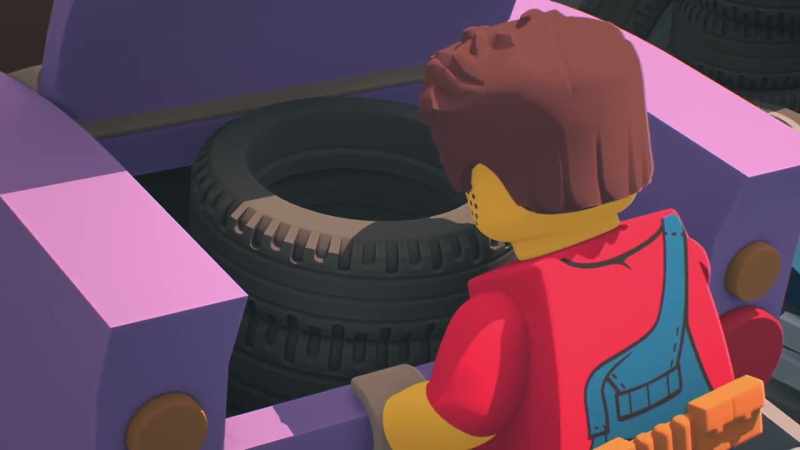 A stack of radiators broke my fall