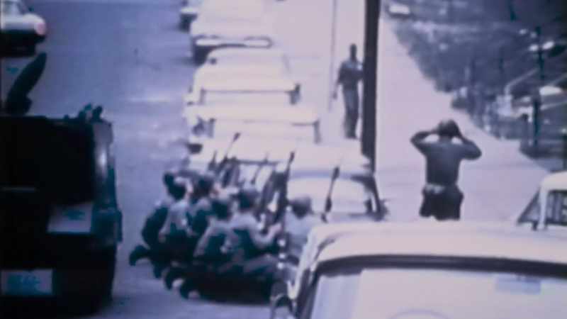 A standoff with law enforcement ends