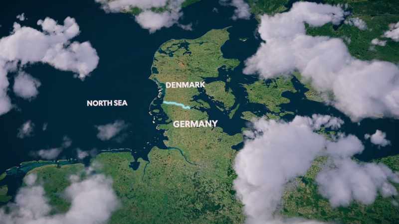 A stone's throw from Germany's border with Denmark