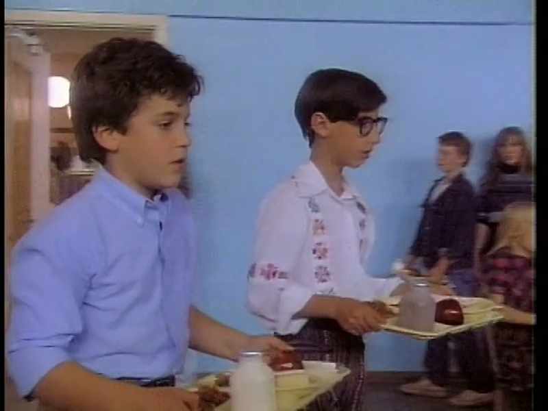 A SUBURBAN JUNIOR-HIGH-SCHOOL CAFETERIA