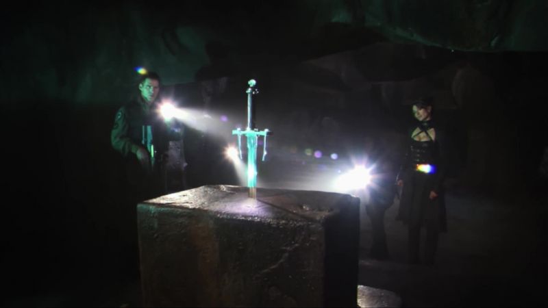 A sword in a stone