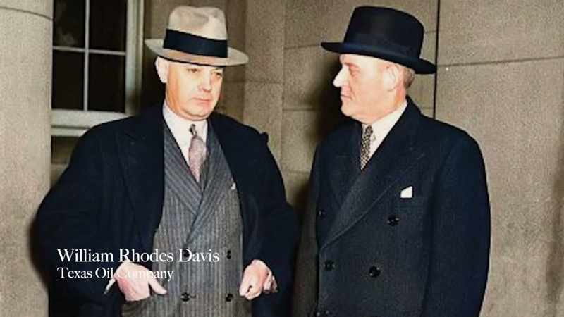 A Texas oil man named William Rhodes Davis actually