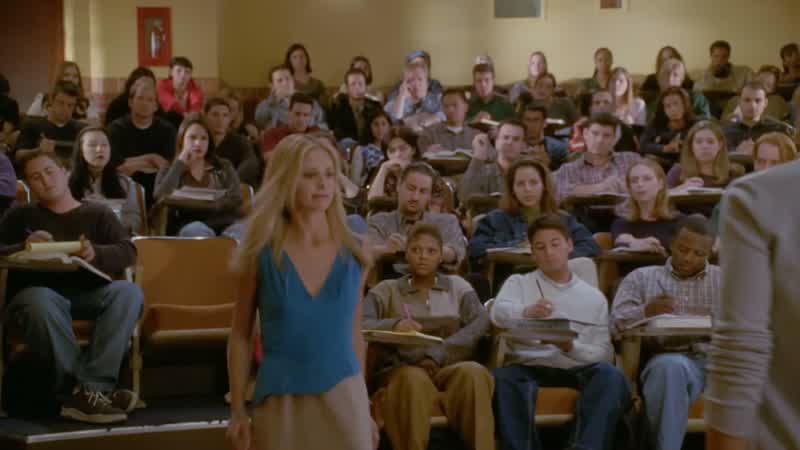 A typical college girl, one assumes