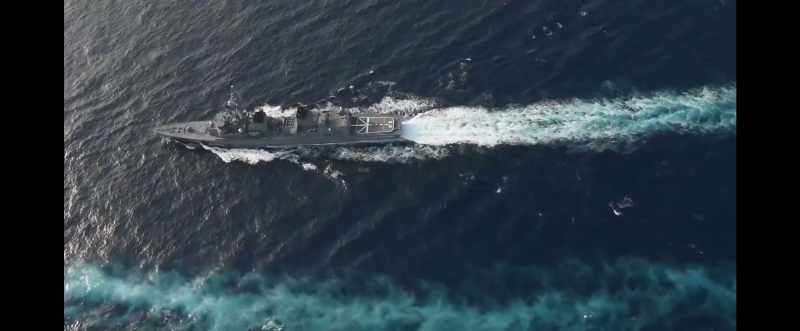 A US aircraft carrier group will join