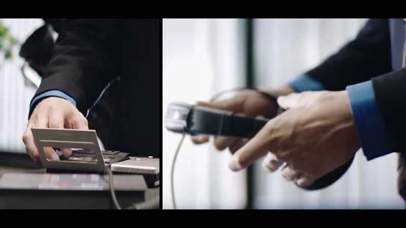 A video person, an audio person