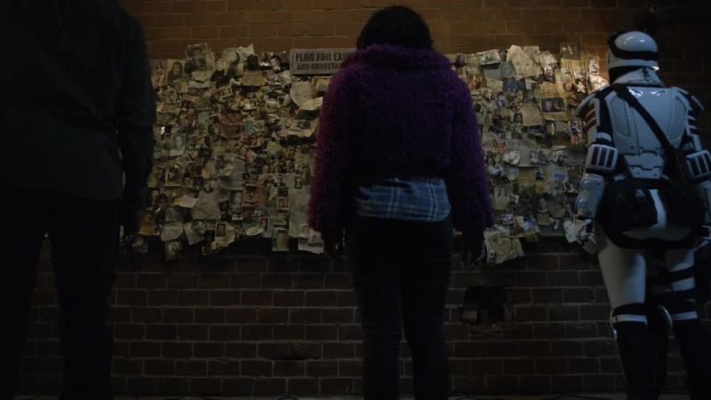 A wall of the lost
