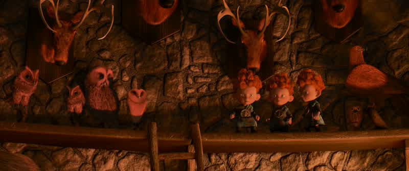 A witch turned mom into a bear