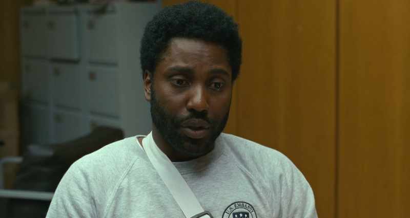A woman and a cop, they… they started shooting at me