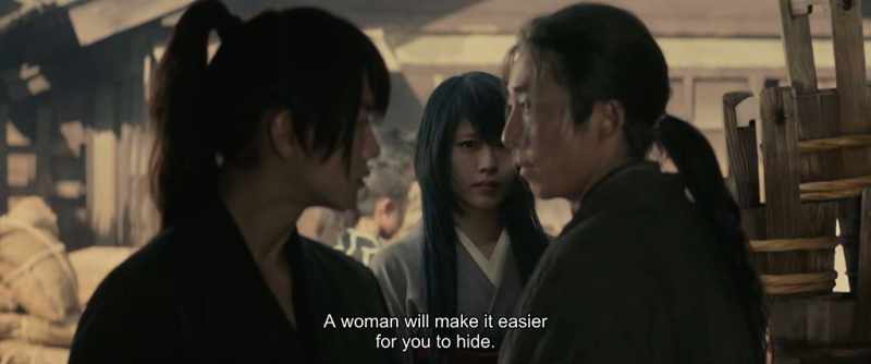 A woman will make it easier for you to hide