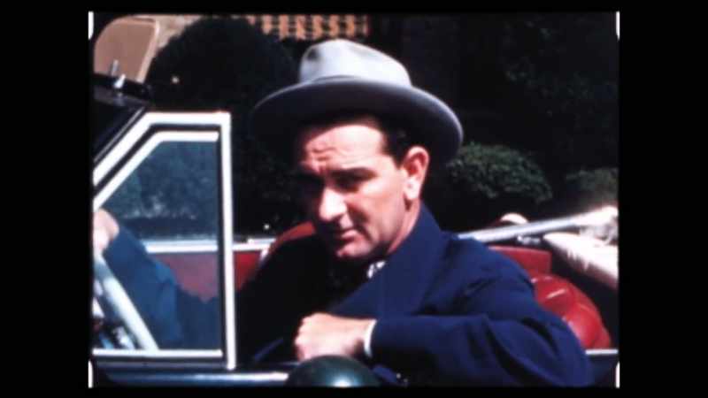 A younger and slimmer Lyndon