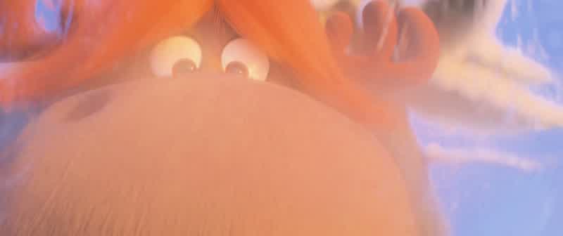 Aah! Frozen, stinkin'... Stop. Stop. Onward, my furry friends. We're walking toward destiny