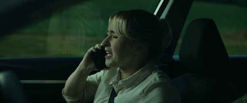 AARON: I will push her out the car right now!