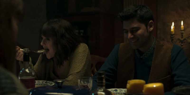 [ ABBY AND RAFE LAUGHING ]