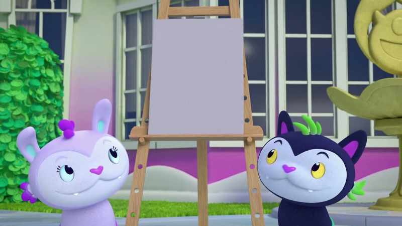 ABBY: Paint, brushes, canvas